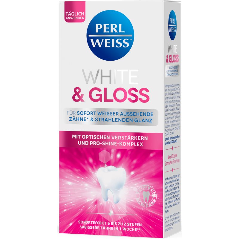 Perl Weiss White & Gloss Dentifricio Sbiancante 50 Ml