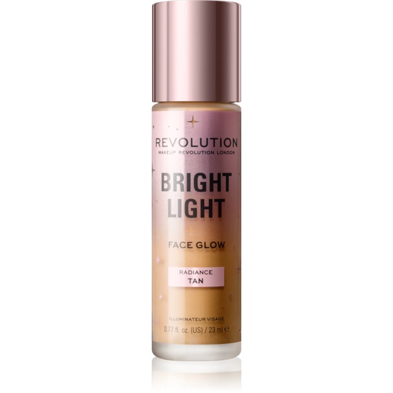 Makeup Revolution Bright Light Lozione Illuminante Colorata Colore Radiance Tan 23 Ml