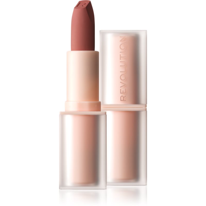 Makeup Revolution Lip Allure Soft Satin Lipstick Rossetto Cremoso Con Finitura Satinata Colore Brunch Pink Nude 3,2 G