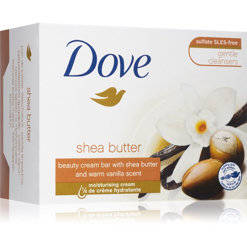 Dove Shea Butter & Vanilla Sapone Detergente Solido 90 G