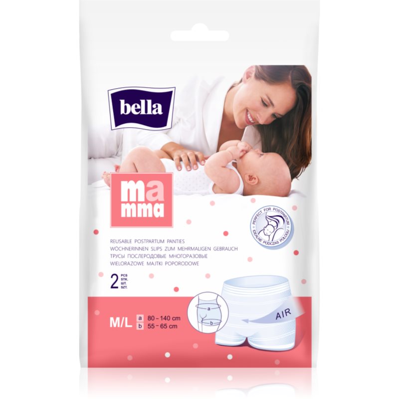 Bella Mamma Basic Mutandine Post Parto Taglia M/L 2 Pz