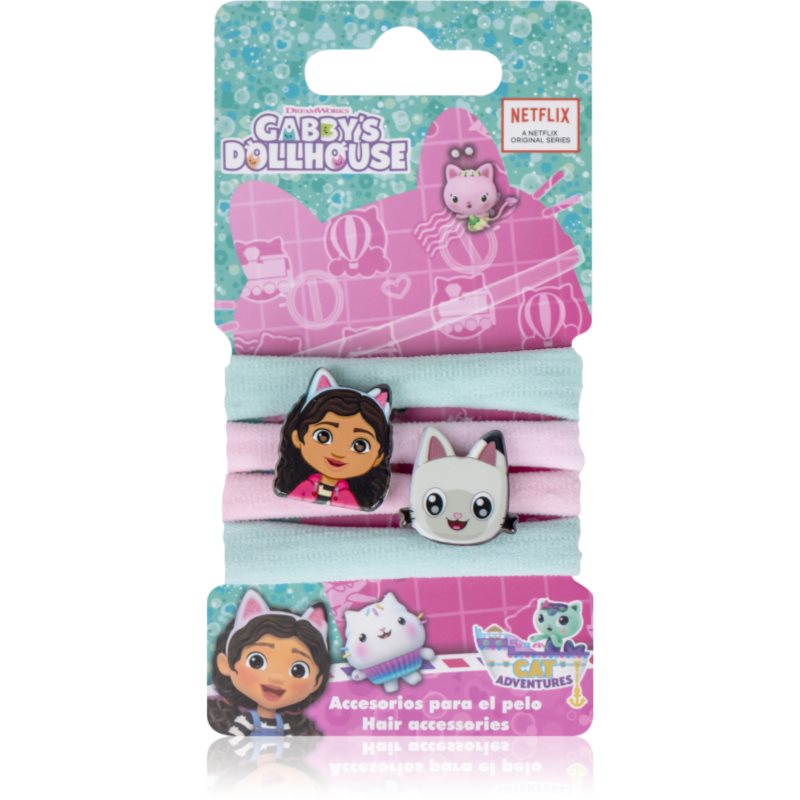 Gabby'S Dollhouse Hair Accessories 4 Elastici Per Capelli 4 Pz