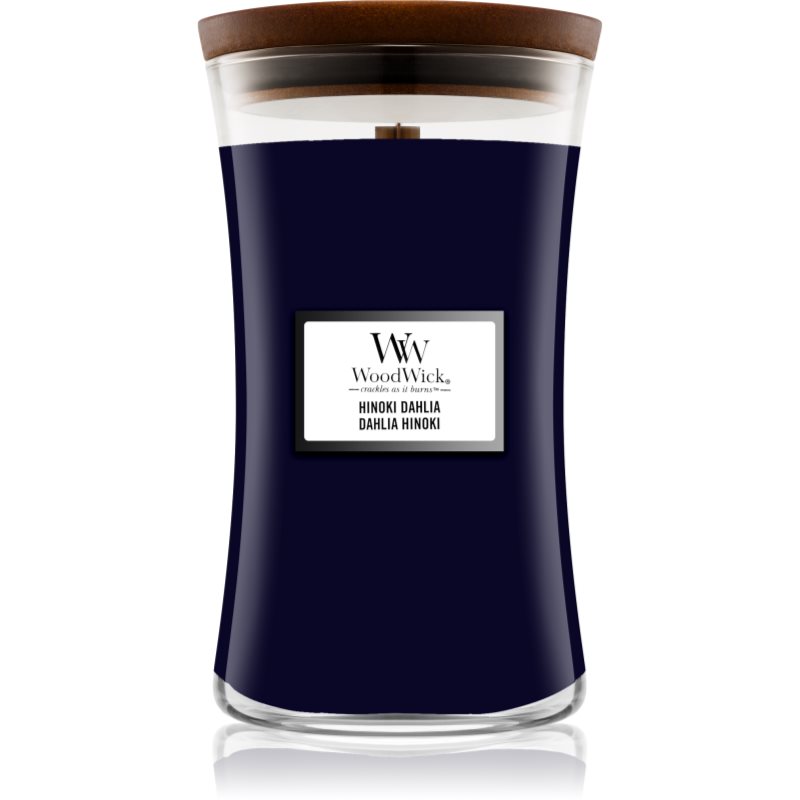Woodwick Hinoki Dahlia Candela Profumata 610 G