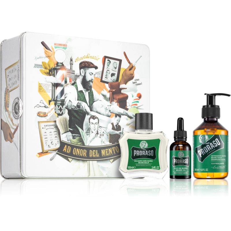 Proraso Set Honor Of The Ment Refreshing Kit Per Rasatura Per Uomo