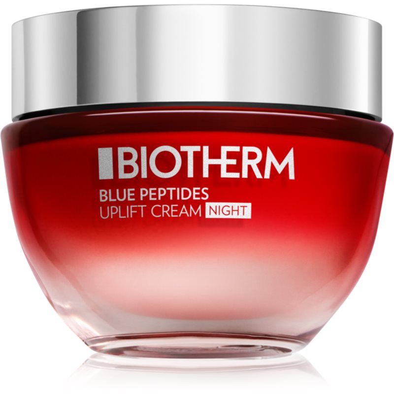Biotherm Blue Peptides Uplift Night Cream Crema Per Il Viso Per La Notte Da Donna 50 Ml