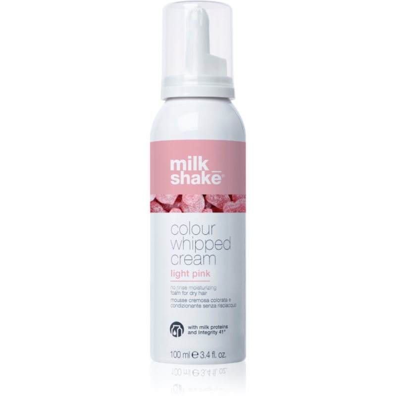 Milk Shake Colour Whipped Cream Mousse Colorata Per Tutti I Tipi Di Capelli Light Pink 100 Ml