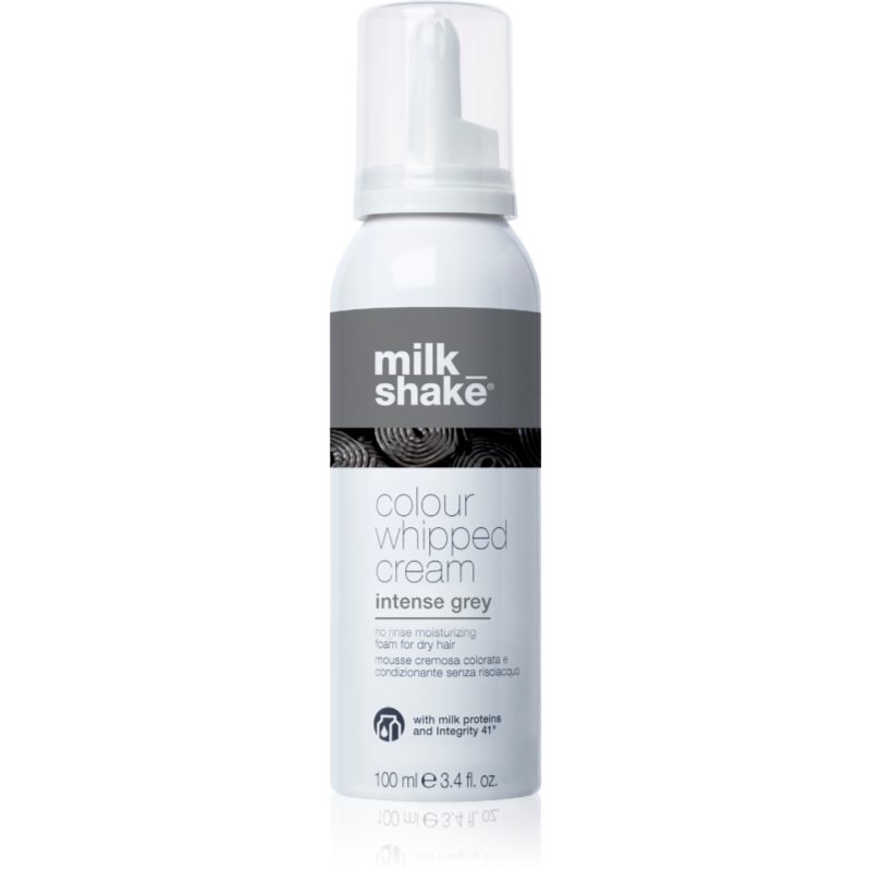 Milk Shake Colour Whipped Cream Mousse Colorata Per Tutti I Tipi Di Capelli Intense Gray 100 Ml