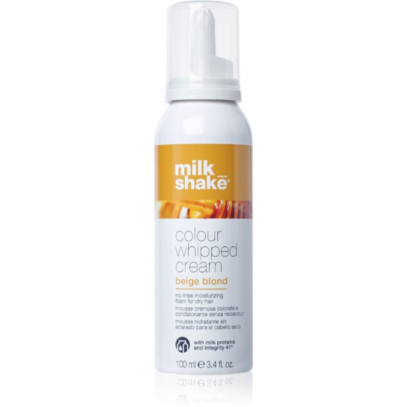 Milk Shake Colour Whipped Cream Mousse Colorata Per Tutti I Tipi Di Capelli Beige Blond 100 Ml