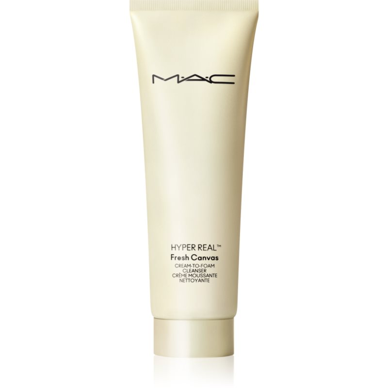 Mac Cosmetics Hyper Real Cream-To-Foam Cleanser Mousse Detergente Idratante 125 Ml