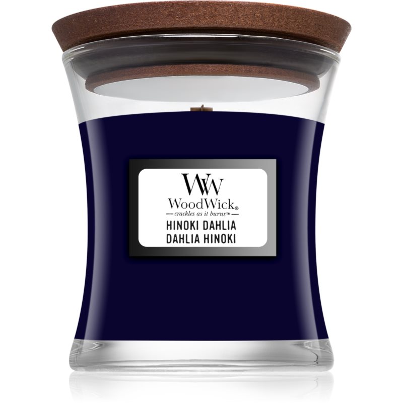 Woodwick Hinoki Dahlia Candela Profumata 85 G