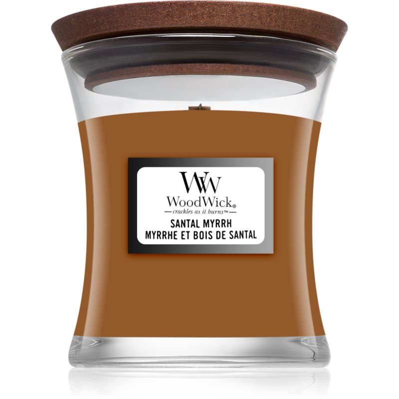 Woodwick Santal Myrrh Candela Profumata 85 G