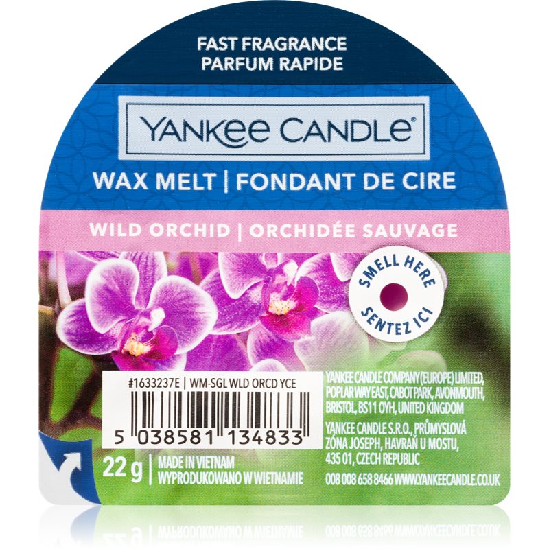 Yankee Candle Wild Orchid Cera Per Lampada Aromatica 22 G