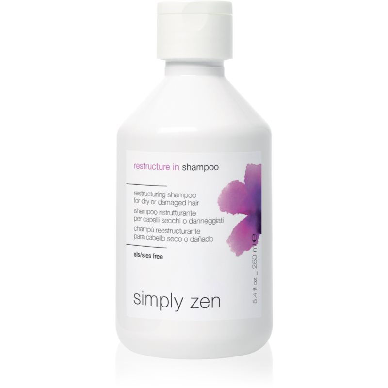 Simply Zen Restructure In Shampoo Per Capelli Rovinati E Secchi 250 Ml