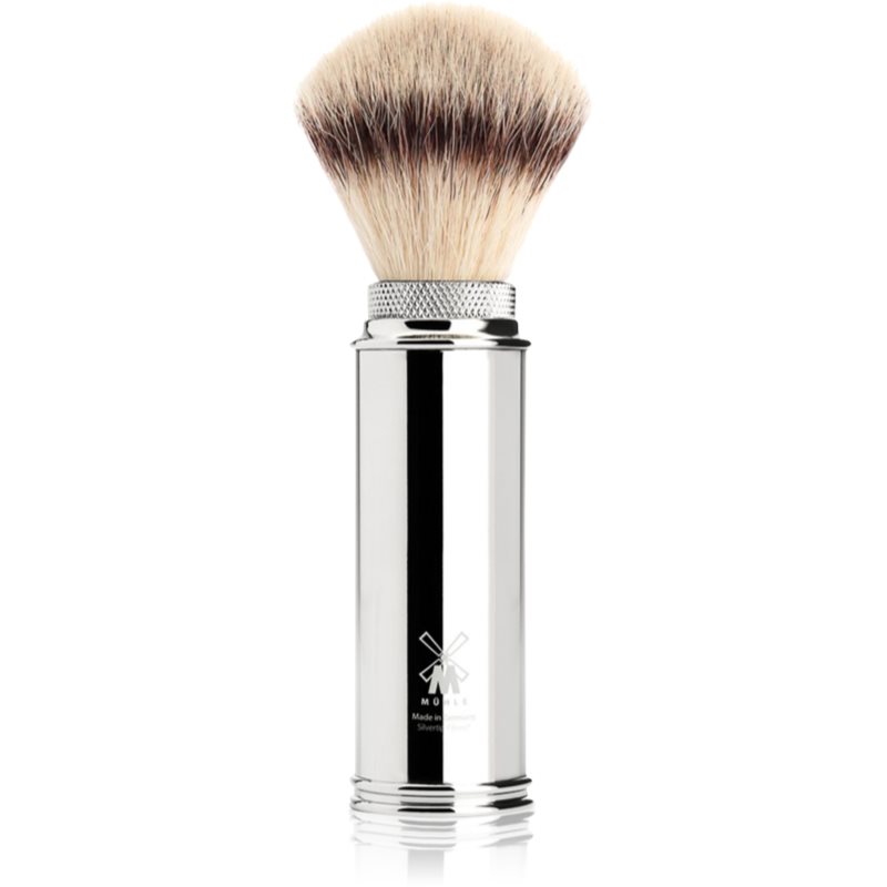 Mühle Travel Silvertip Synthetic Pennello Da Barba Silver 1 Pz