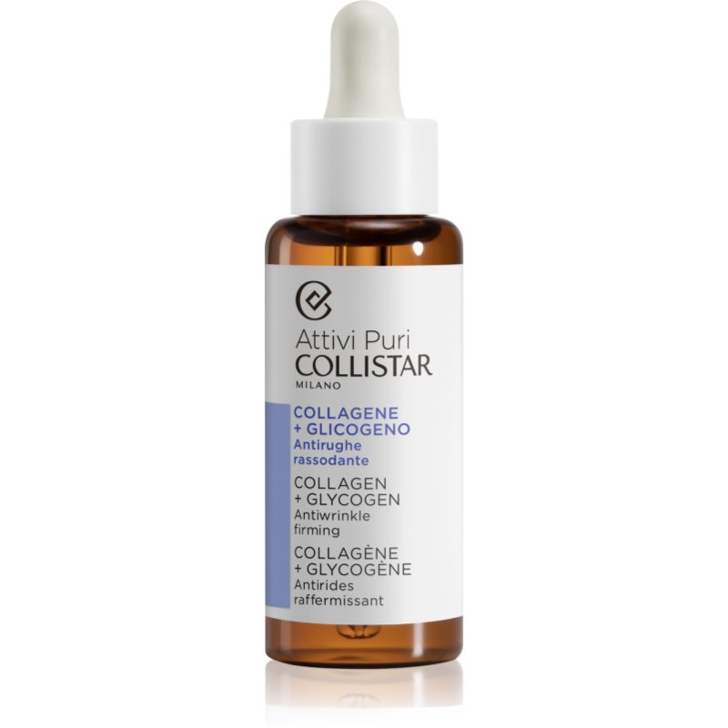Collistar Attivi Puri Collagen+Glycogen Antiwrinkle Firming Siero Viso Per Ritardare Gli Effetti Dell'Invecchiamento Con Collagene 50 Ml