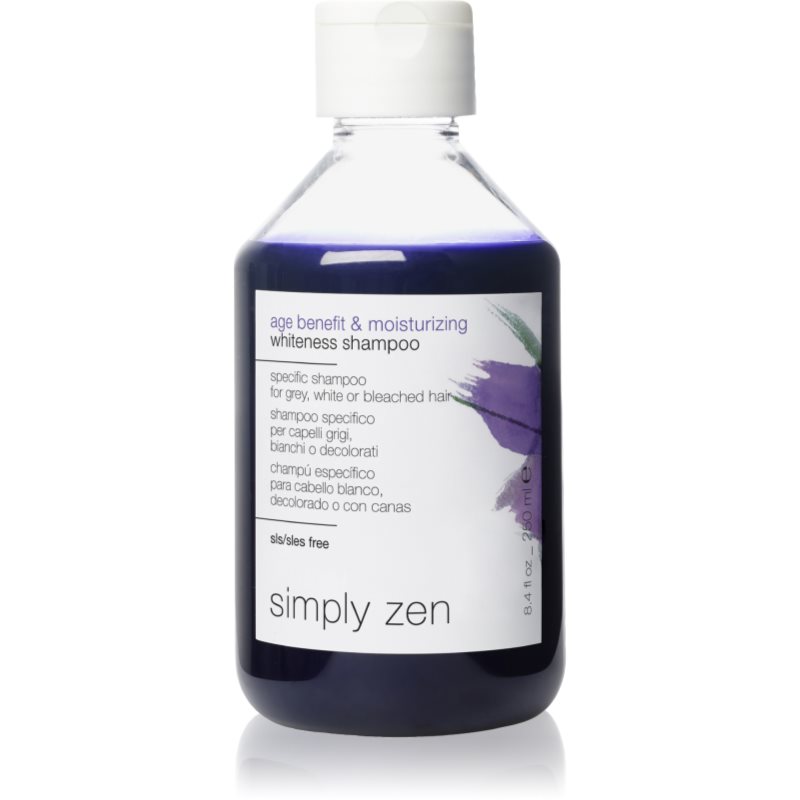 Simply Zen Age Benefit & Moisturizing Shampoo Colorato Per Capelli Decolorati O Con Mèches 250 Ml