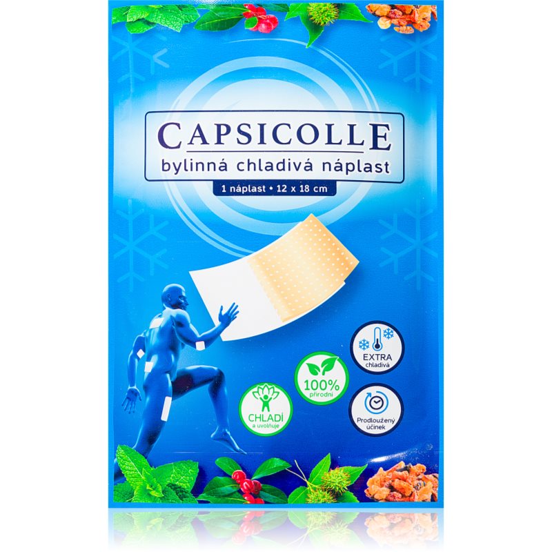 Capsicolle Herbal Patch Cooling Cerotto Per Muscoli, Articolazioni E Legamenti 1 Pz