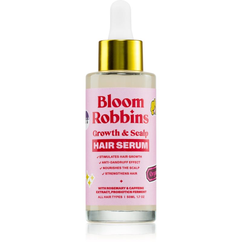 Bloom Robbins Growth & Scalp Hair Serum Siero Per Tutti I Tipi Di Capelli 50 Ml