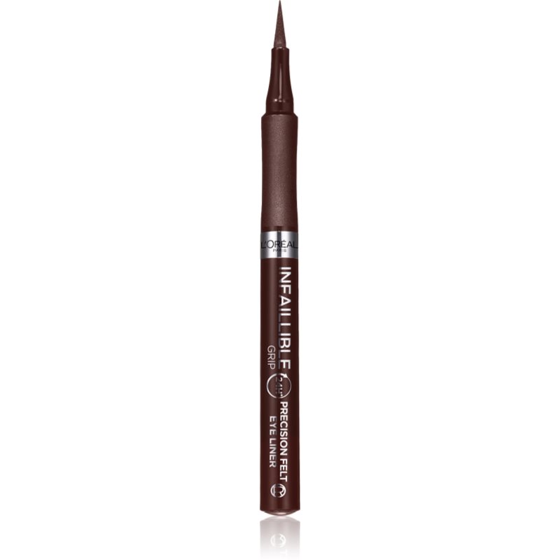 L’Oréal Paris Infaillible Grip 27H Precision Felt Eyeliner In Pennarello Colore Brown 1 Ml