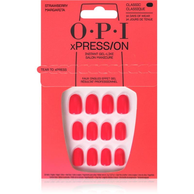 Opi Xpress/On Unghie Finte Strawberry Margarita 30 Pz