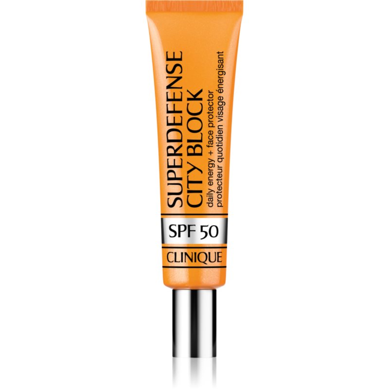 Clinique Superdefense™ City Block Broad Spectrum Spf 50 Daily Energy + Face Protector Fluido Protettivo Energizzante Spf 50 40 Ml