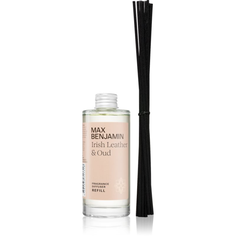 Max Benjamin Irish Leather & Oud Ricarica Per Diffusori Di Aromi 150 Ml