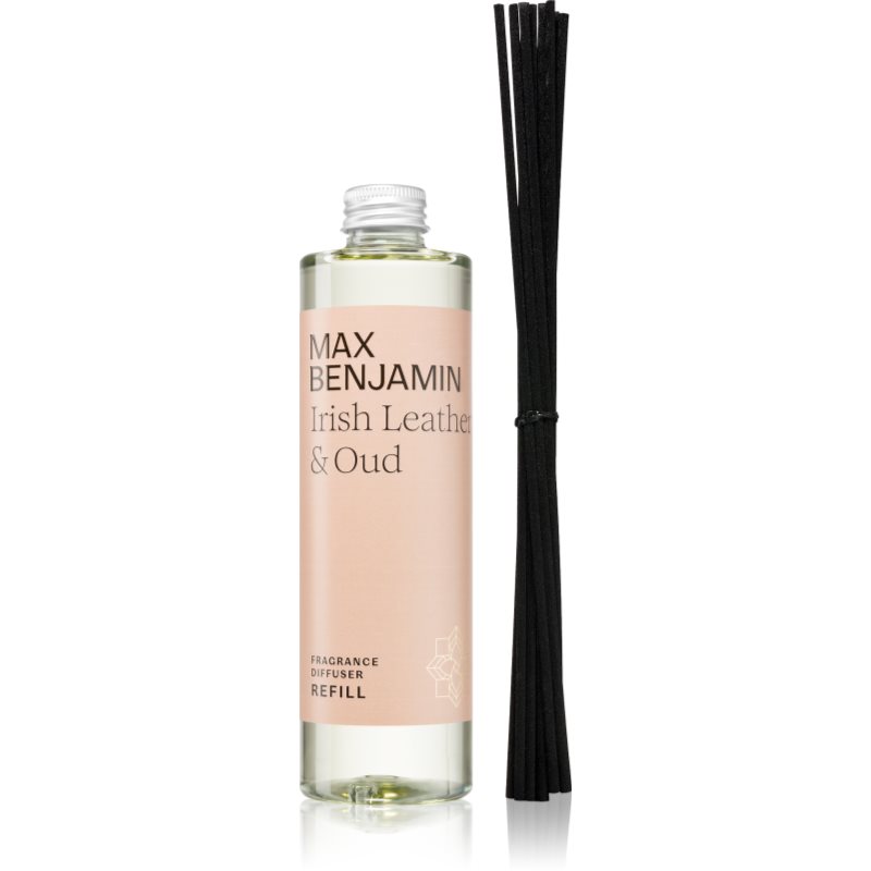 Max Benjamin Irish Leather & Oud Ricarica Per Diffusori Di Aromi 300 Ml