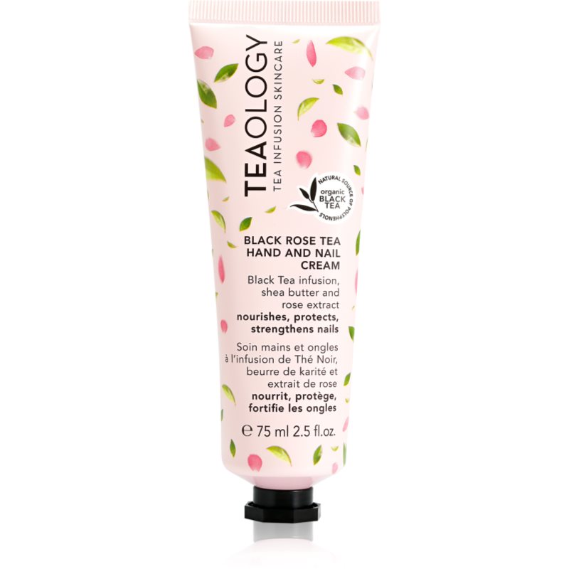 Teaology Black Rose Hand And Nail Cream Crema Per Mani E Unghie 75 Ml