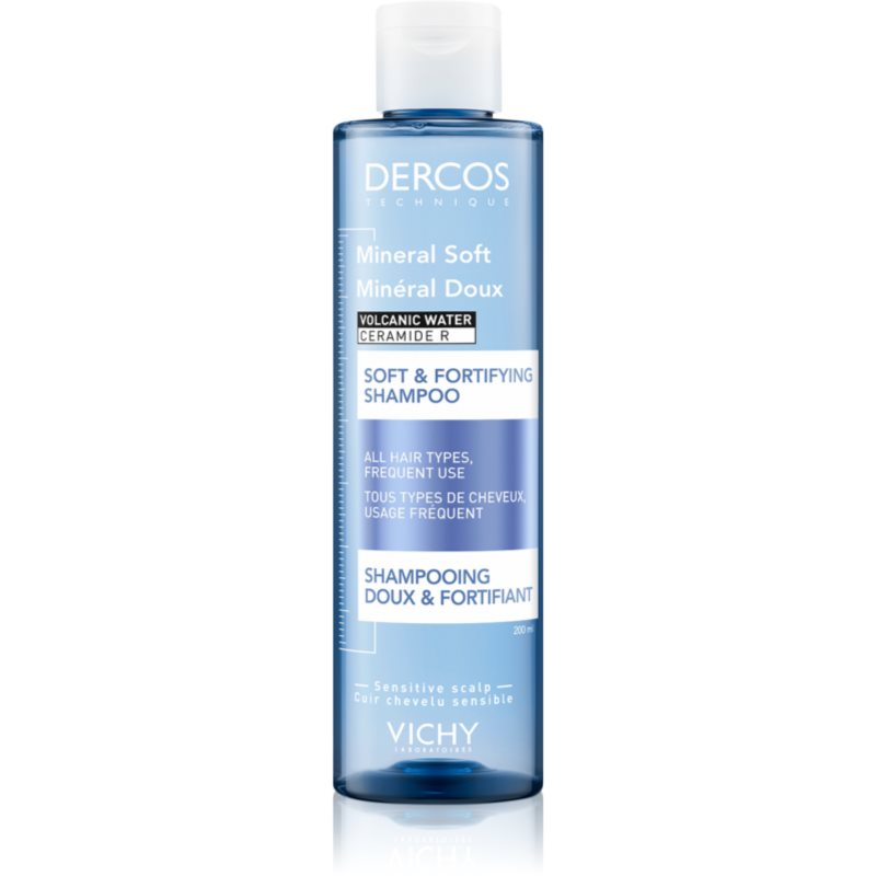 Vichy Dercos Mineral Soft Shampoo Rinforzante Per Tutti I Tipi Di Capelli 200 Ml