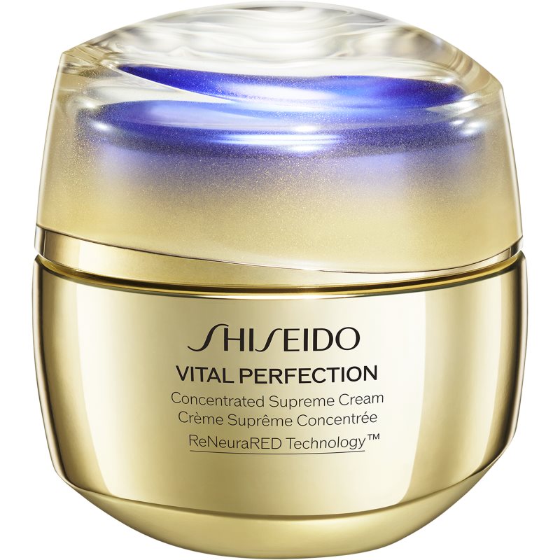 Shiseido Vital Perfection Concentrated Supreme Cream Crema Rinforzante Per Ridurre Le Rughe 50 Ml
