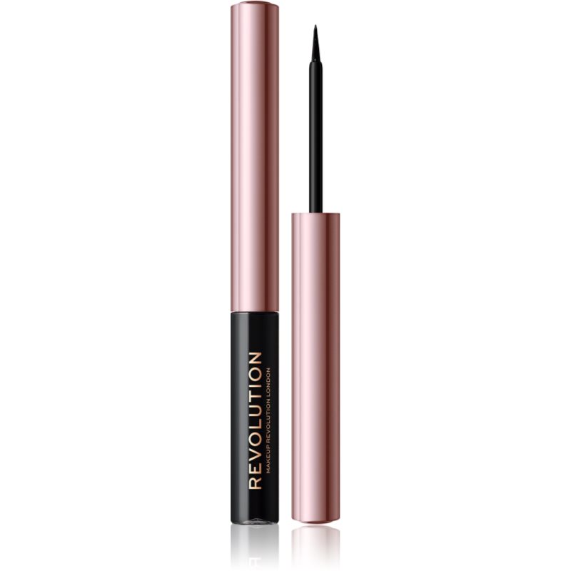 Makeup Revolution Super Flick Eyeliner Liquidi Colore Black 2,4 Ml