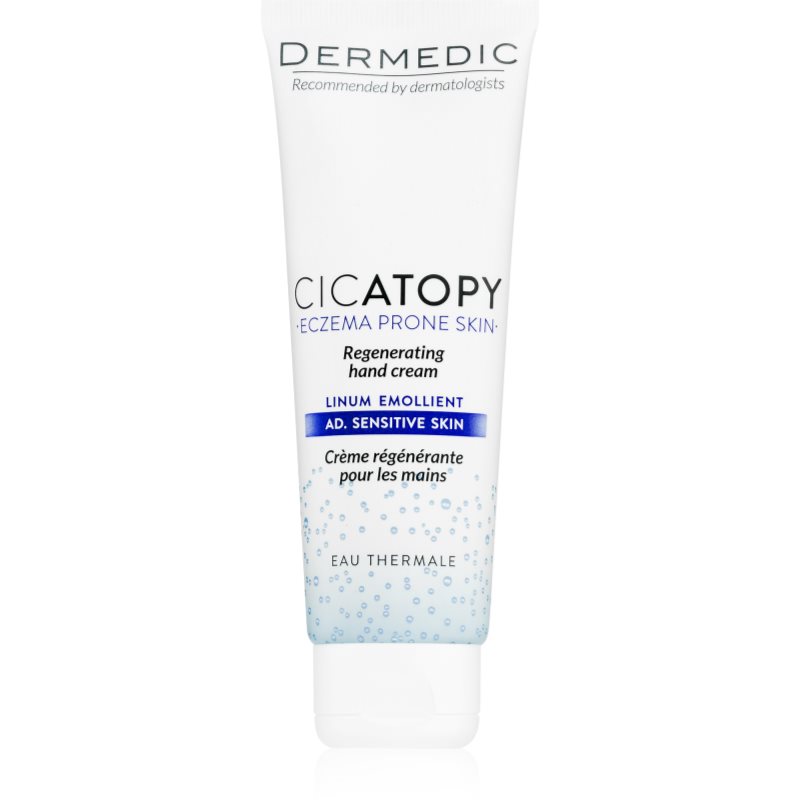 Dermedic Linum Emolient Crema Rigenerante Mani 75 Ml