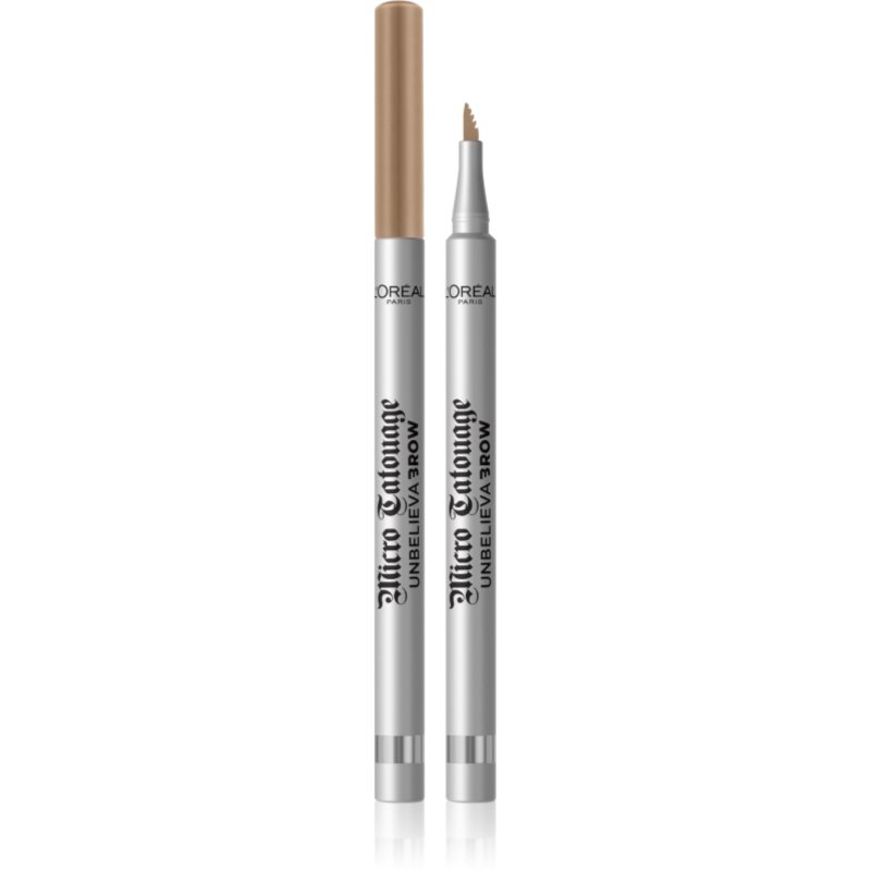 L’Oréal Paris Unbelieva Brow Micro Tatouage Matita Automatica Per Sopracciglia Colore 101 Blonde 1 G