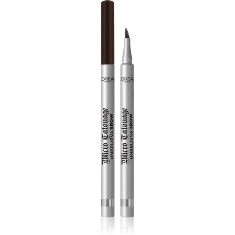 L’Oréal Paris Unbelieva Brow Micro Tatouage Matita Automatica Per Sopracciglia Colore 109 Ebony 1 G