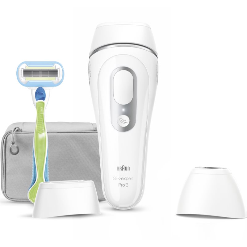 Braun Silk-Expert Pro 3 Ipl3122 Epilatore Ipl Per Corpo, Viso, Zona Bikini E Ascelle 1 Pz