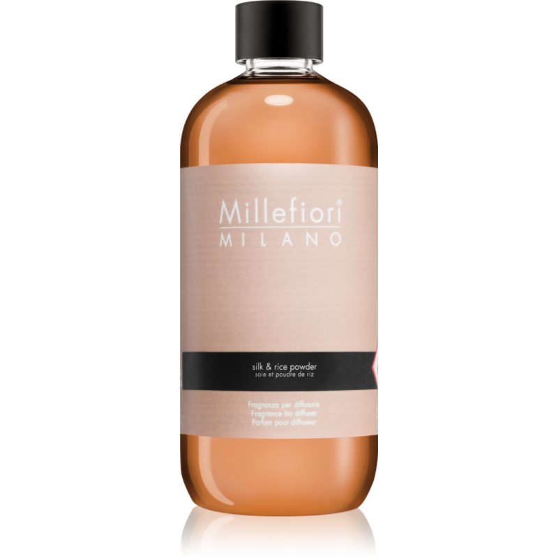 Millefiori Milano Silk & Rice Powder Ricarica Per Diffusori Di Aromi 500 Ml