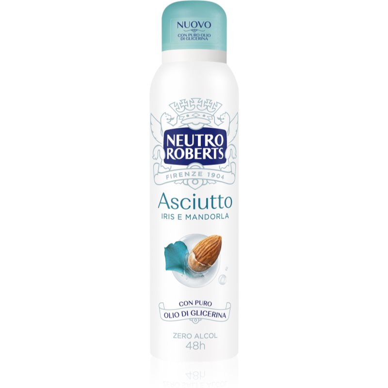 Neutro Roberts Iris E Mandorla Deodorante Spray Con Effetto 48 Ore 150 Ml