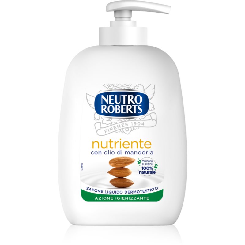 Neutro Roberts Olio Di Mandorla Sapone Liquido Per Le Mani Effetto Nutriente 200 Ml