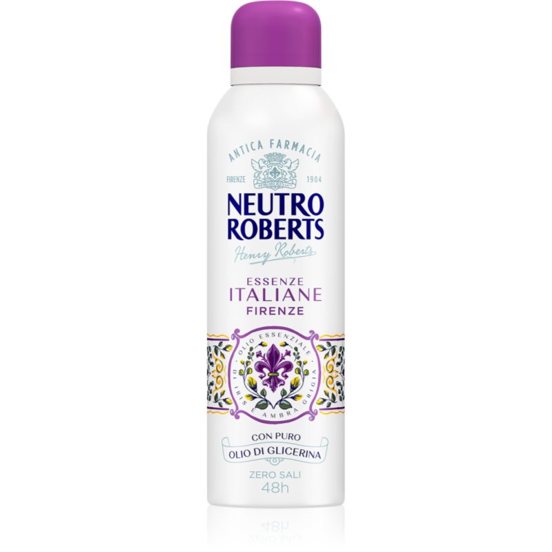 Neutro Roberts Italiane Firenze Deodorante Spray Con Effetto 48 Ore 200 Ml
