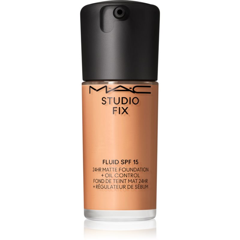 Mac Cosmetics Studio Fix Fluid Spf 15 24Hr Matte Foundation + Oil Control Fondotinta Opacizzante Spf 15 Colore C5.5 30 Ml