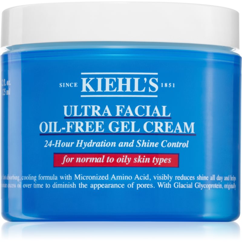 Kiehl'S Ultra Facial Oil-Free Gel Cream Trattamento Idratante Per Pelli Normali E Grasse 125 Ml