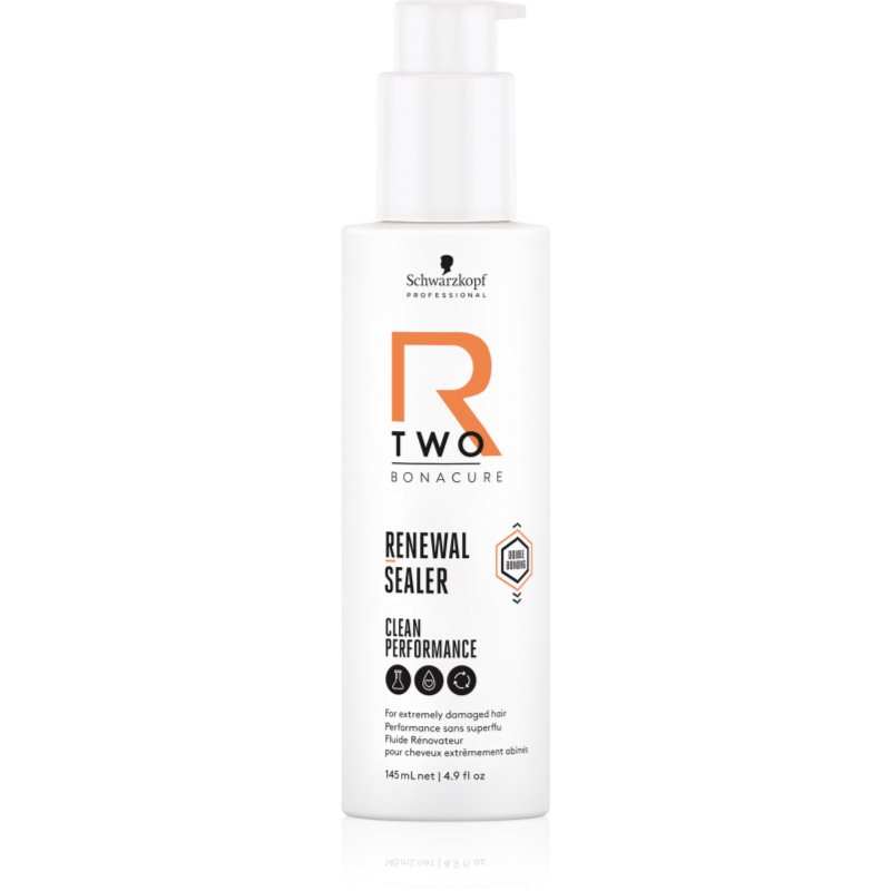 Schwarzkopf Professional Bonacure R-Two Renewal Sealer Maschera Ristrutturante Senza Risciacquo Per Capelli 145 Ml