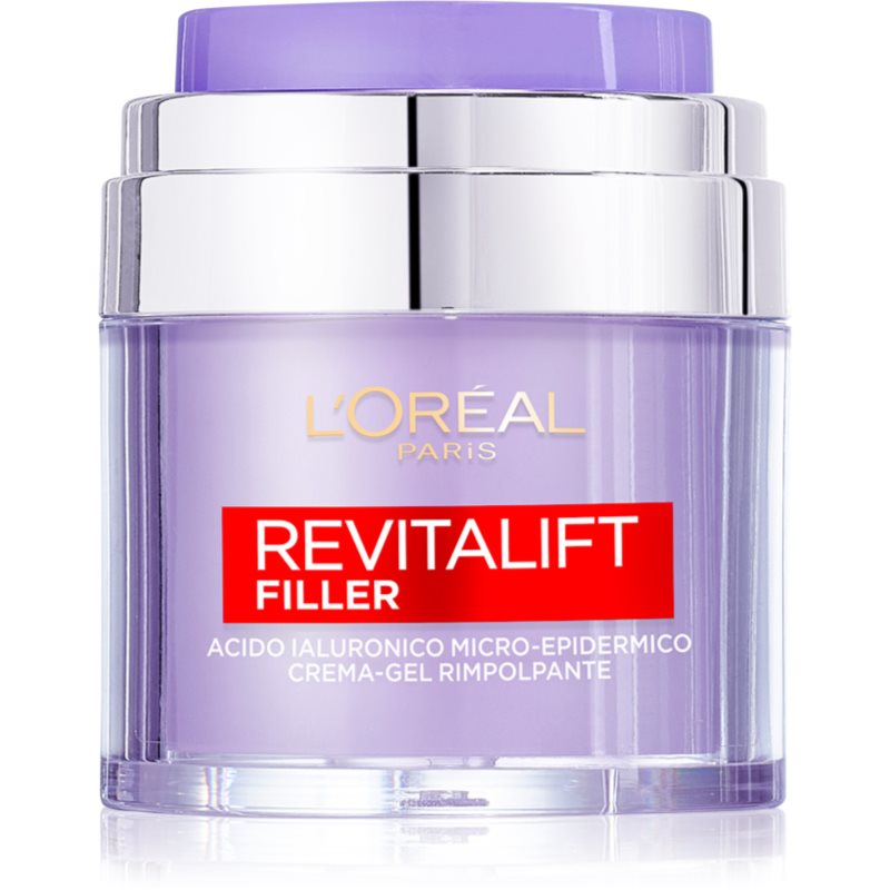 L’Oréal Paris Revitalift Filler Pressed Cream Crema Leggera Con Acido Ialuronico 50 Ml