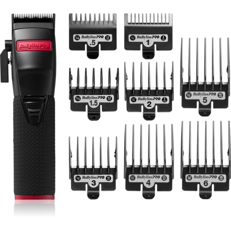Babyliss Pro Fx8700Rbpe Boost+ Black Clipper Trimmer Per Capelli E Barba 1 Pz
