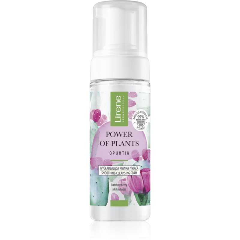 Lirene Power Of Plants Opuntia Mousse Detergente Delicata Effetto Lisciante 150 Ml