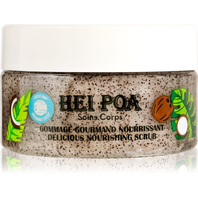 Hei Poa Tahiti Monoi Oil Tahiti Monoi Oil Scrub Nutriente Corpo Con Cocco 260 G