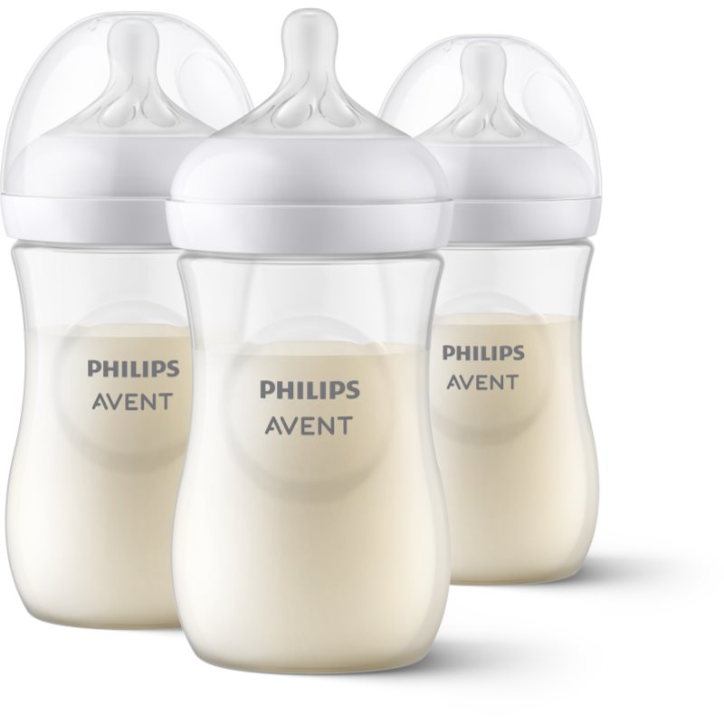 Philips Avent Natural Response Baby Bottle Biberon 1 M+ 3X260 Ml