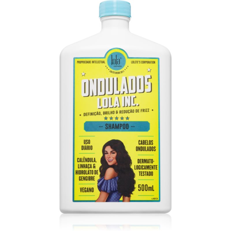 Lola Cosmetics Ondulados Lola Inc. Shampoo Shampoo Idratante Capelli Mossi E Ricci 500 Ml