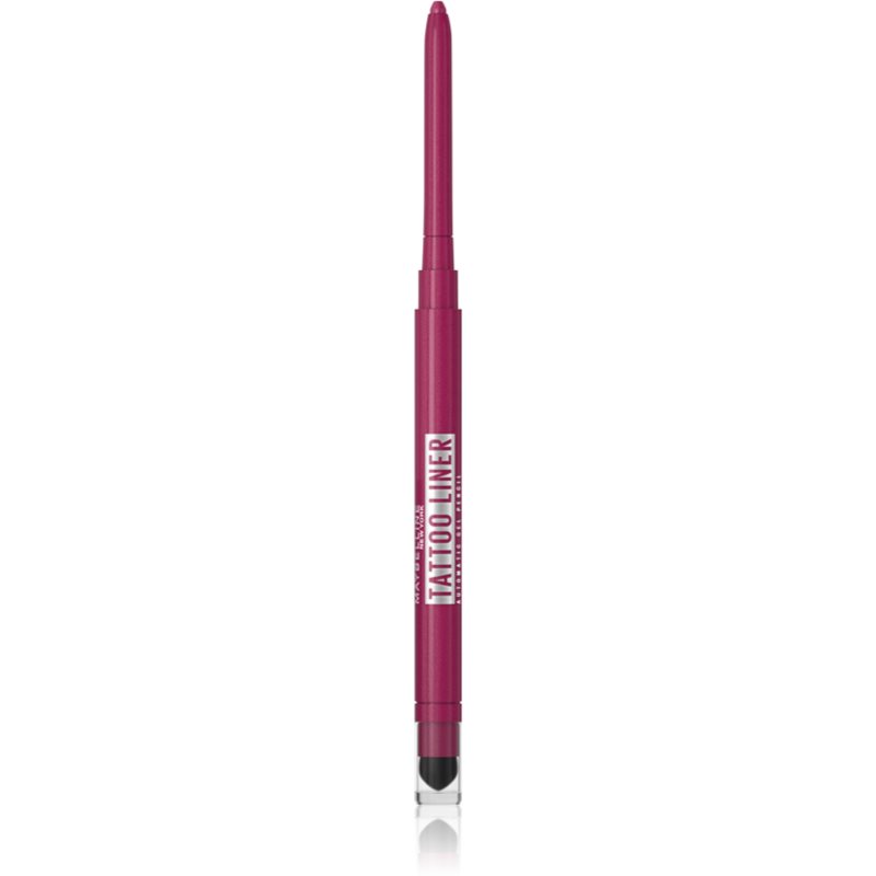 Maybelline New York Tattoo Liner Smokey Matita Gel Per Gli Occhi Colore Burgundy Break 1.3 G