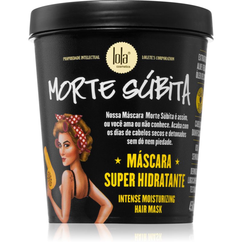 Lola Cosmetics Morte Súbita Máscara Maschera Idratante Capelli 450 G